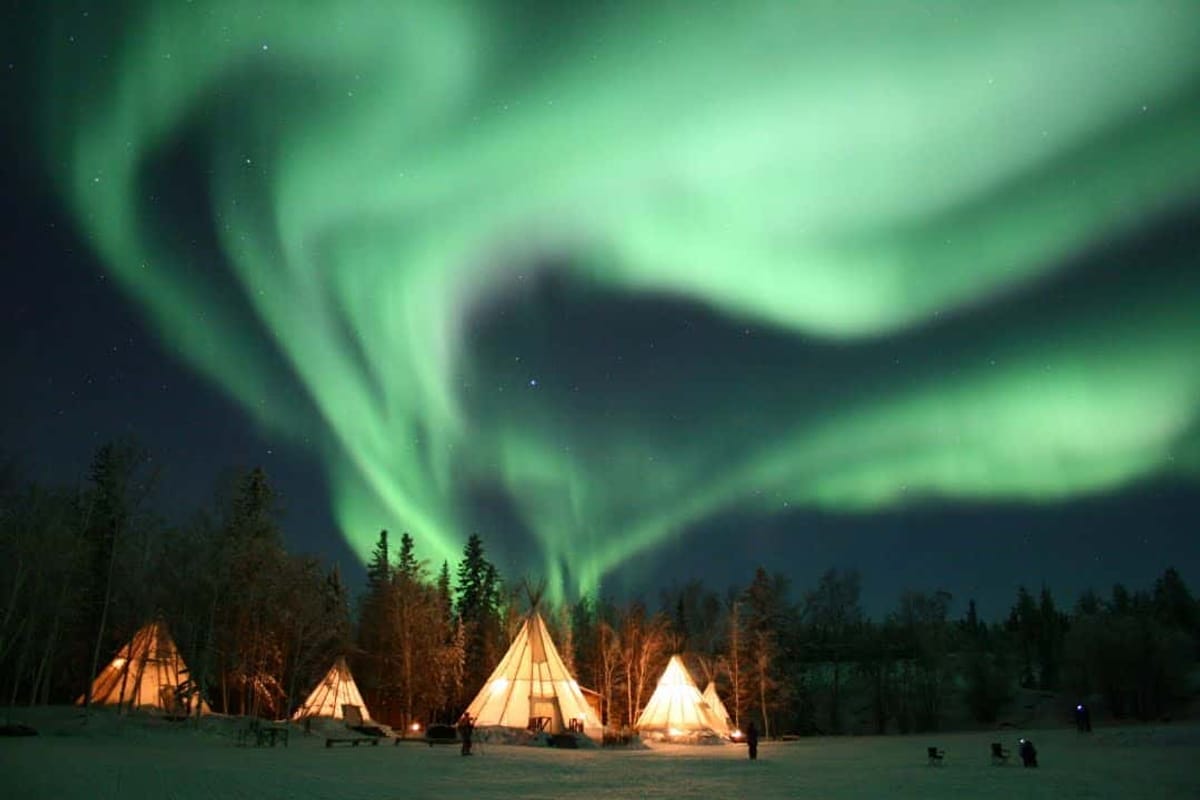 Aurora Village Yellowknife — aurora viewing
