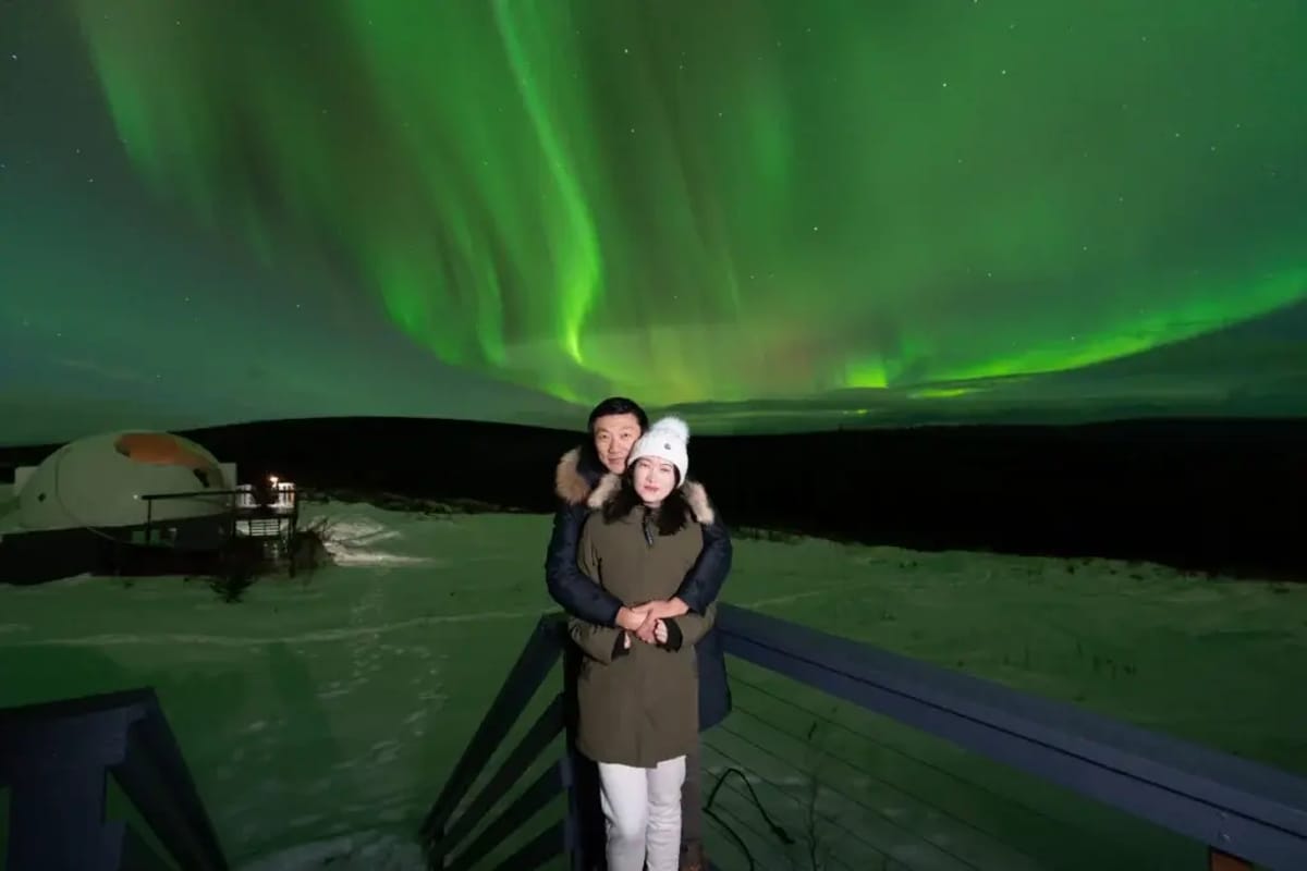 Borealis Basecamp — aurora viewing