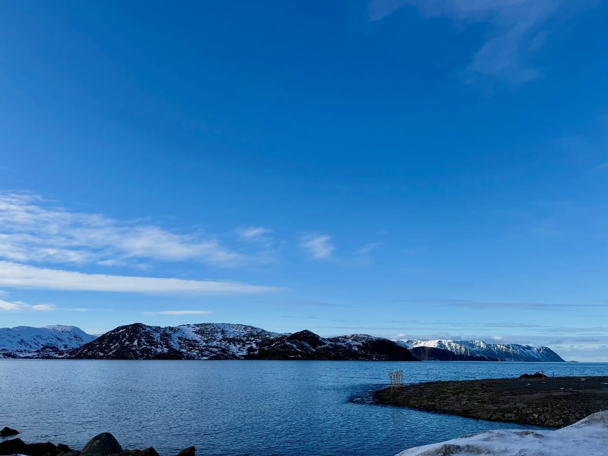 Pure northern calm 🌊  #Honningsvåg #ArcticNorway #NorwayTravel #ExploreNorway #BucketList