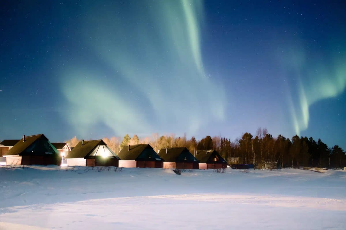 Saariselkä — aurora viewing