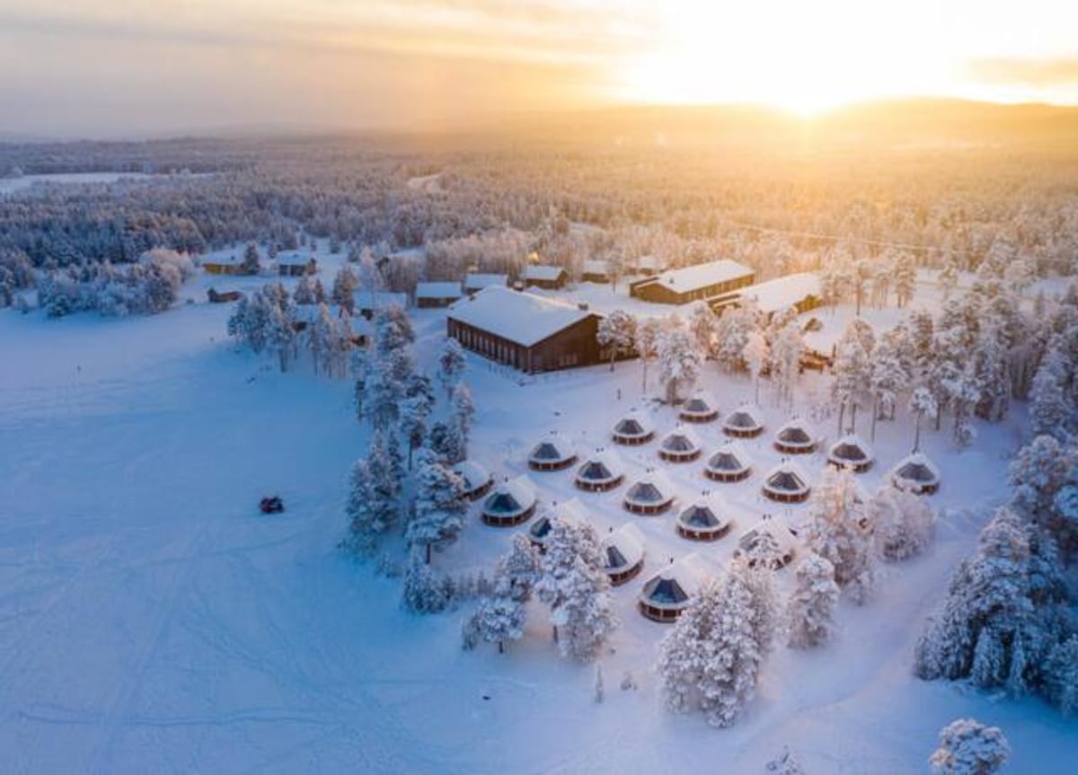 Wilderness Hotel Inari — aurora viewing